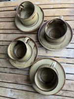 4 grosse Kaffeetassen, Sahara Langenthal