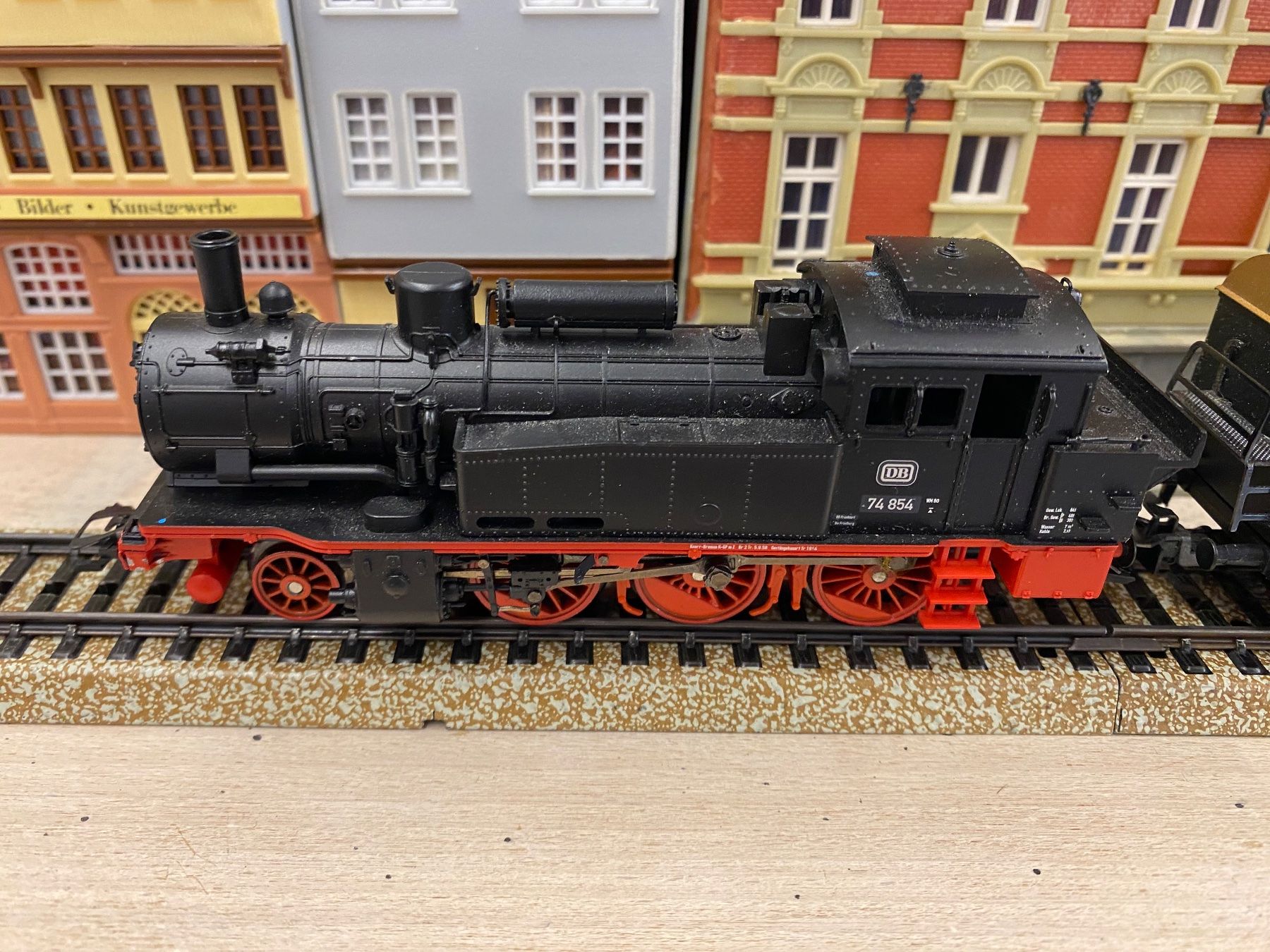 Märklin Modellini di ferrovie: Märklin 36740 DB BR 74 digital Güterzug – Usato da Lupsingen venduto da New-Haven 1