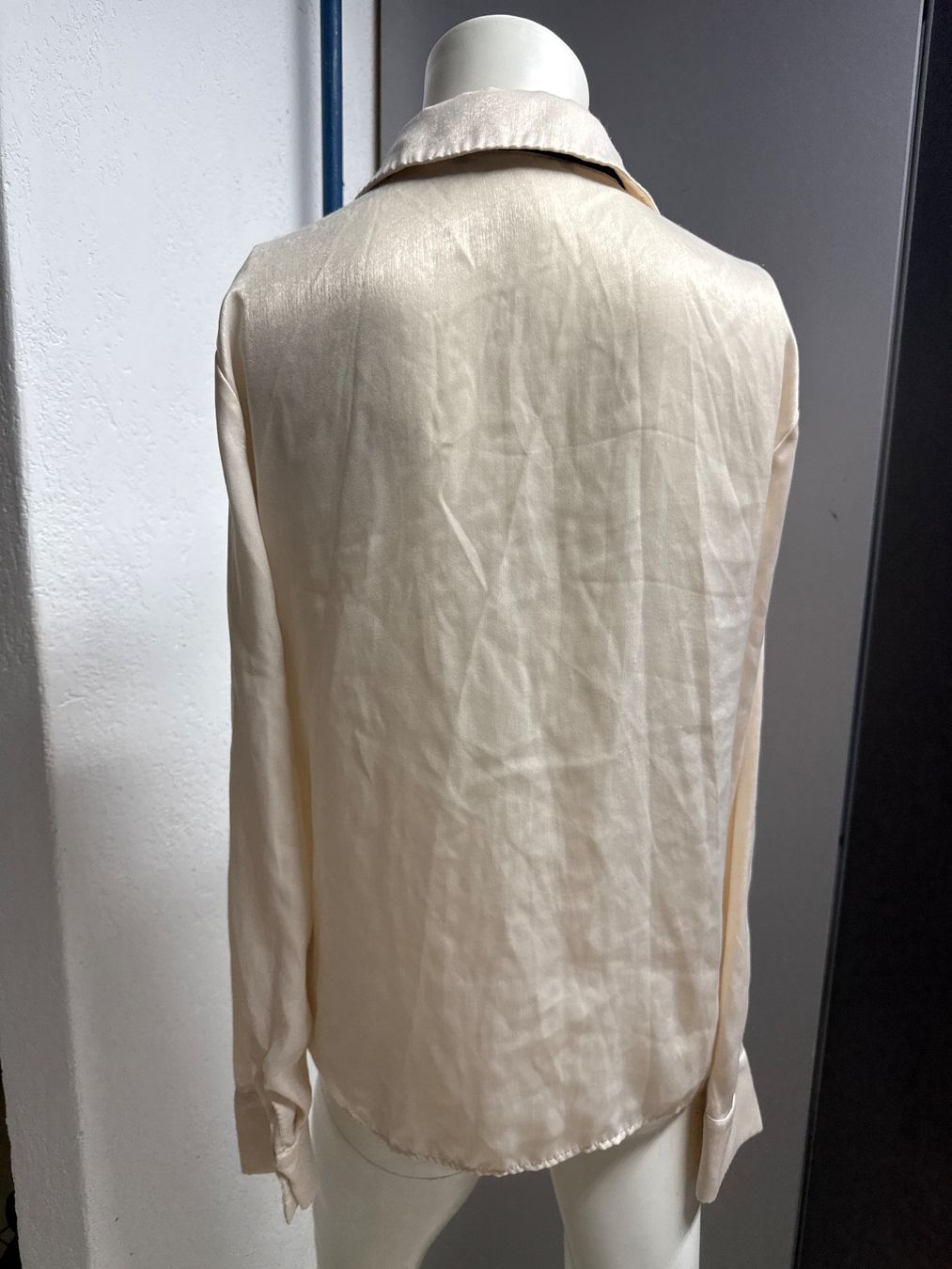 Zara Camicette: Zara Damen Bluse, elegant, Creme-Farben – Usato da Birr venduto da WalkyriaM 1