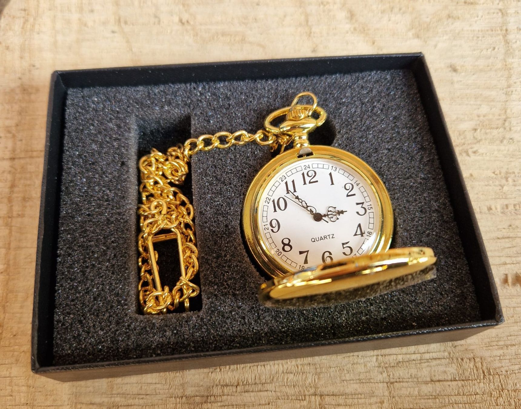 Orologi: Taschenuhr Silbrig – Nuovo e nell'imballaggio originale da Dorf venduto da Messer-Schweiz 1