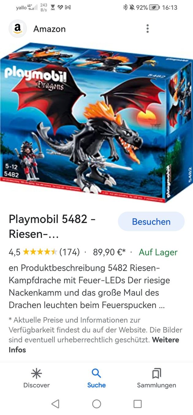 Playmobil Giocattoli: Drache – Usato da Oberbüren venduto da Eis100 3