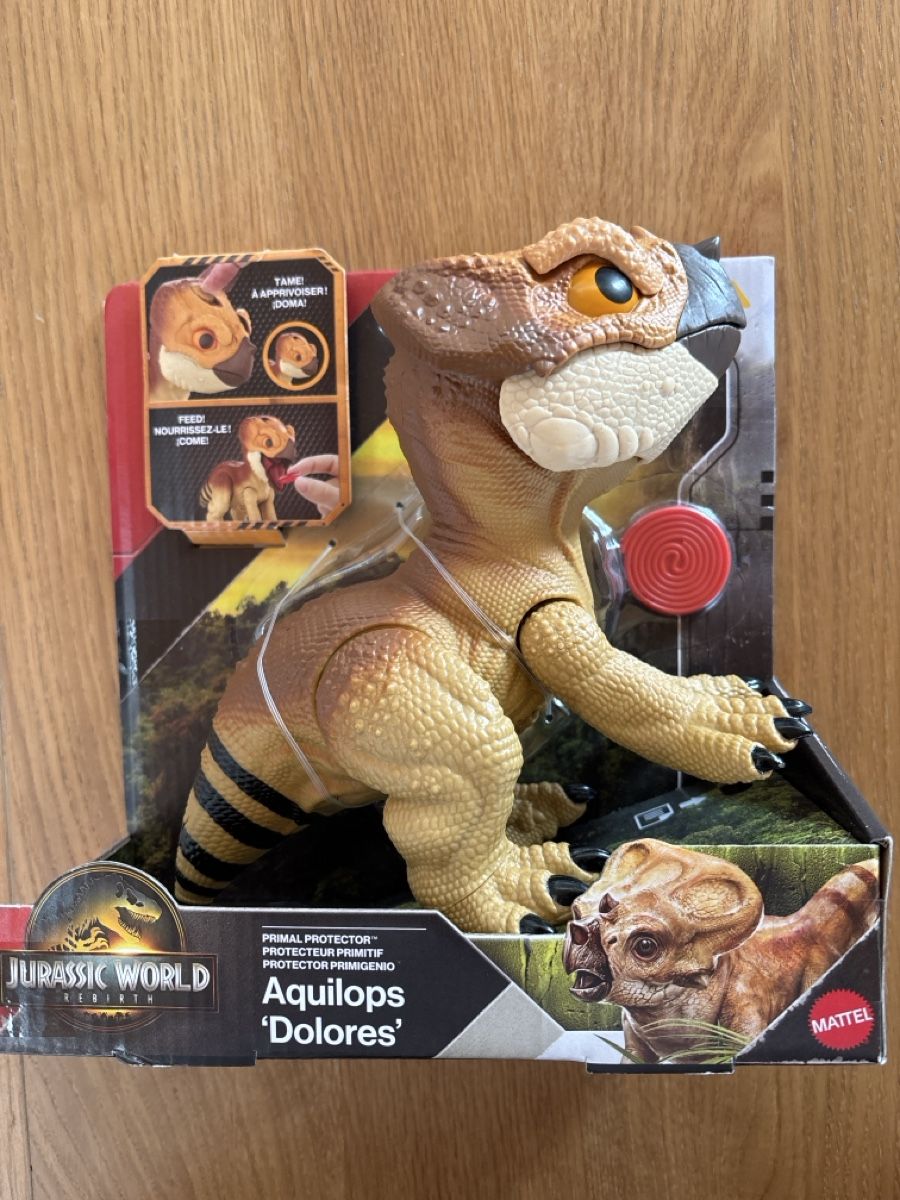 Jurassic World Park Aquilops Dolores Dinosaurier Dino Neu!! (Neu und ...