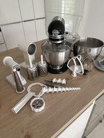 KitchenAid Küchenmaschine – Schwarz mit viel Zubehör