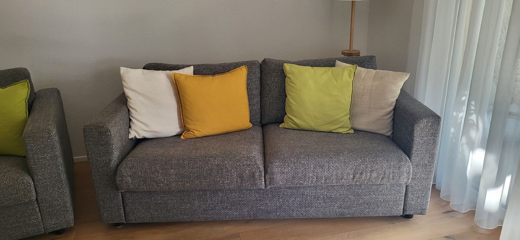 Sofas: IKEA Vimle Sofa, zwei Stühle und ein Hocker – D'occasion à Kloten par manchesterblue 3