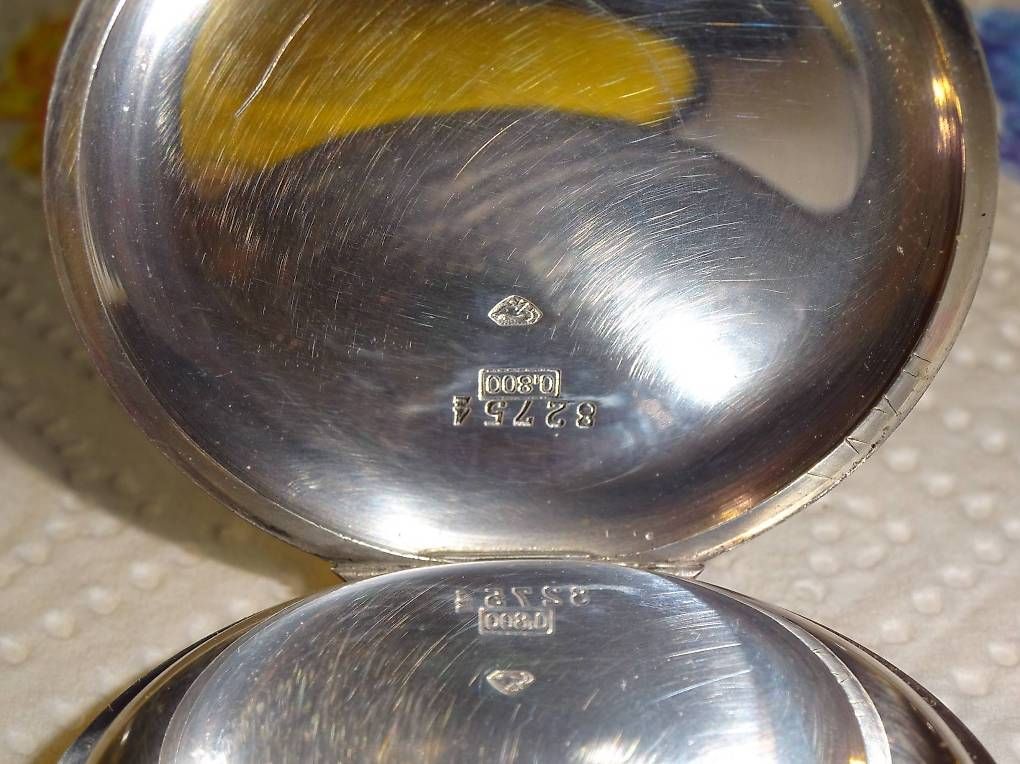 Zenith Orologi: Zenith Pocket Watch Réveil 19''' Silber 0.800 LePhare – Usato da Heiden venduto da Schlosser08 3