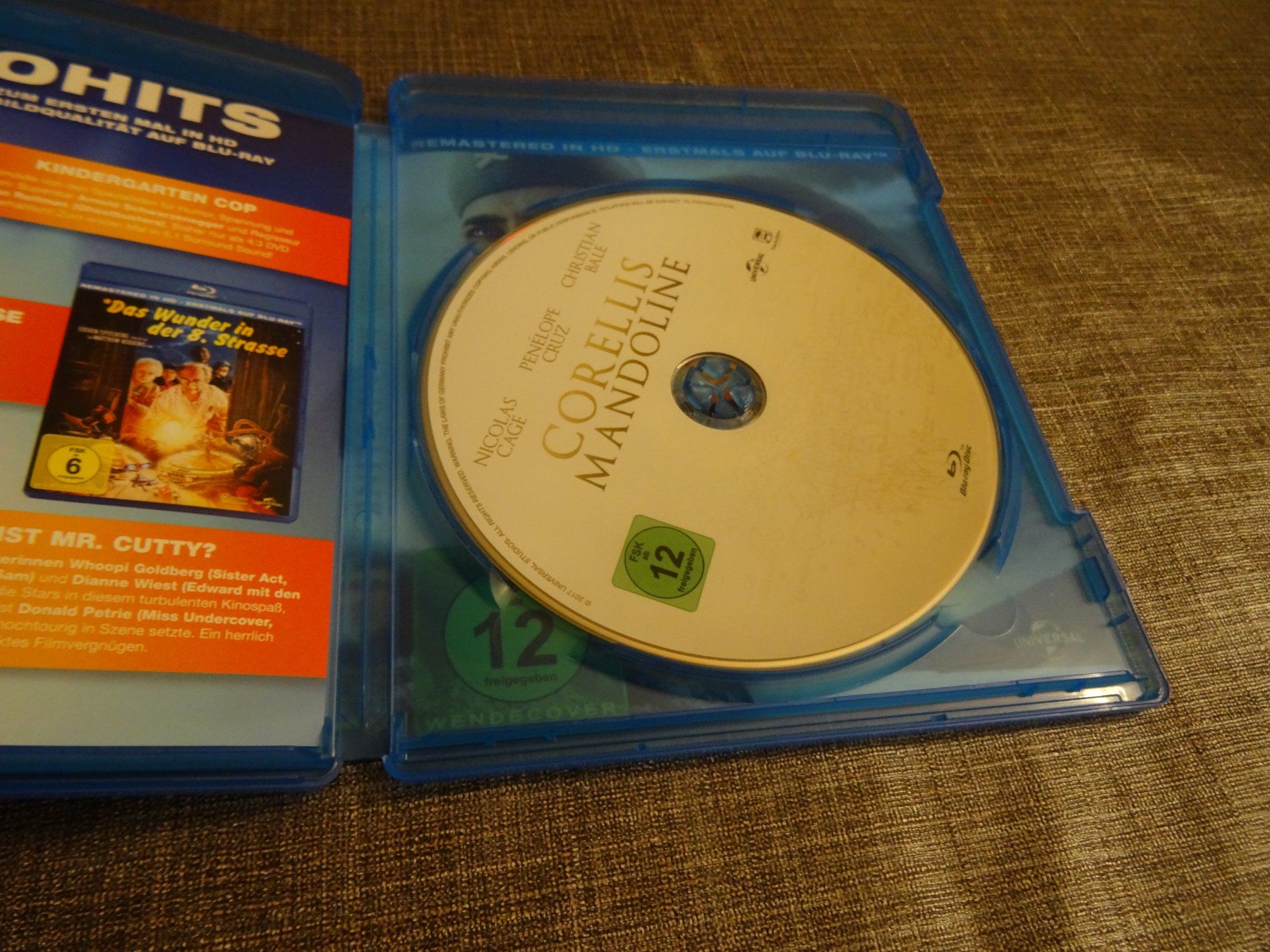 Tutti i DVDs: Blu-ray Corellis Mandoline Nicolas Cage – Usato da Olten venduto da Disc-Verkauf 1