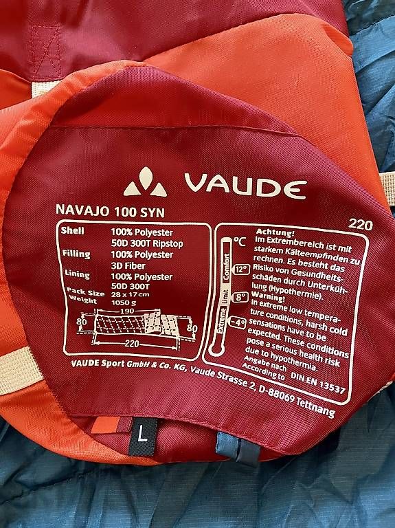 Vaude Sacchi a pelo: Schlafsack Vaude – Usato da Zürich venduto da Ranuu