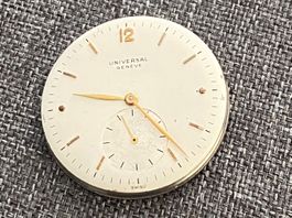 Vintage Uhrwerk UNIVERSAL GENEVE Handaufzug Kal.262 ab 1.-