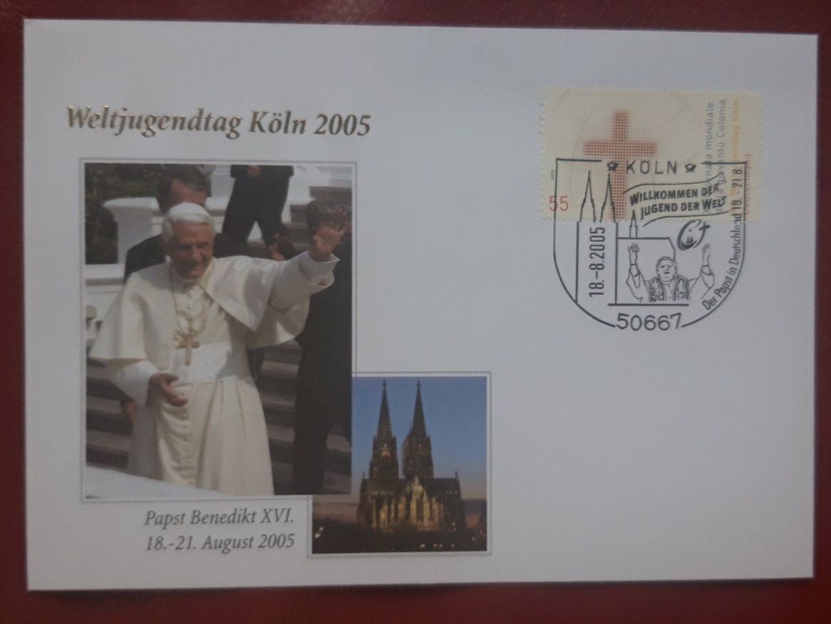 Tutti i francobolli: 3x Sonderpostbriefe des Papstes – Usato da Horw venduto da mi.ba 2