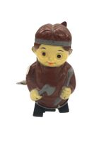 Aufziehpuppe, läuft, 9 cm gross, Made in Japan