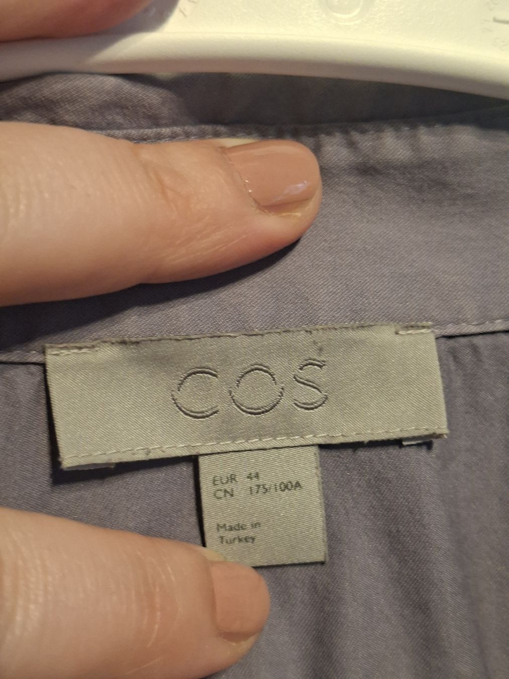 Cos Vestiti: Taubengraues Blusenkleid von COS – Usato da Oberengstringen venduto da Kimchimon 3