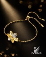 SWAROVSKI ARMBAND GEMA GELBGOLD FUNKELTRAUM