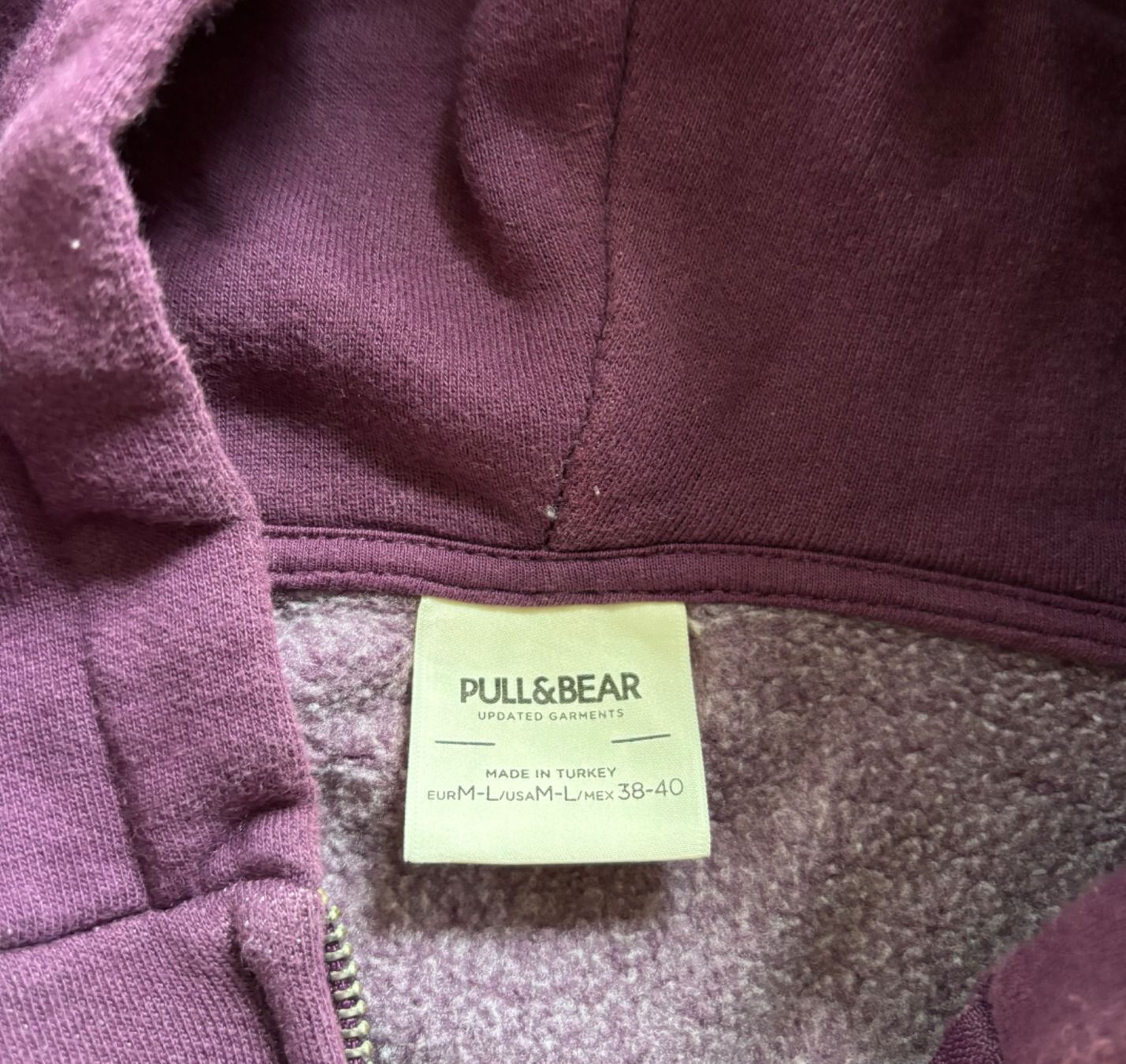 Pull&Bear Maglioni & Felpe: Pull & Bear Pullover mit Kapuze & RV Gr. M | Gebraucht – Usato da Suhr venduto da twt_gb7n 3