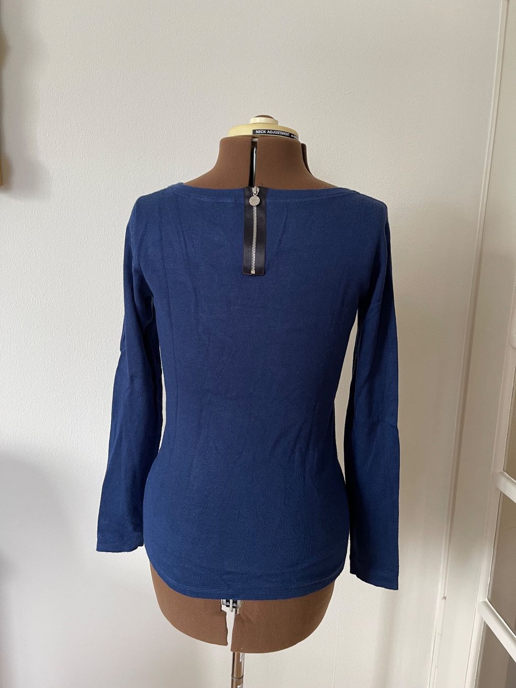 Maglioni & Felpe: Strick: Langarmpulli aus 84% Viskose, blau, Gr. 36 – Usato da Meggen venduto da tulipe21 1