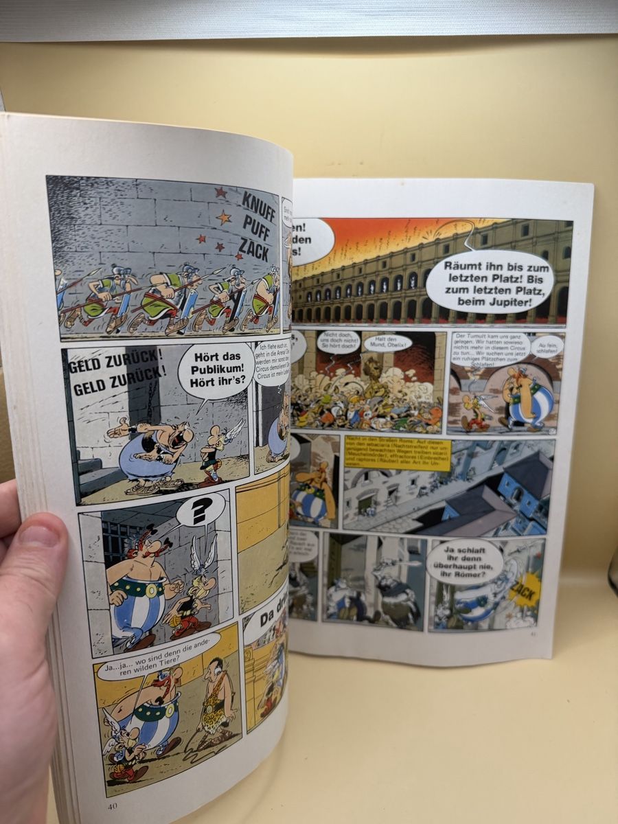 Fumetti: Asterix Band 18 Die Lorbeeren des Cäsar Comic – Usato da Genève venduto da sho_67qj 6