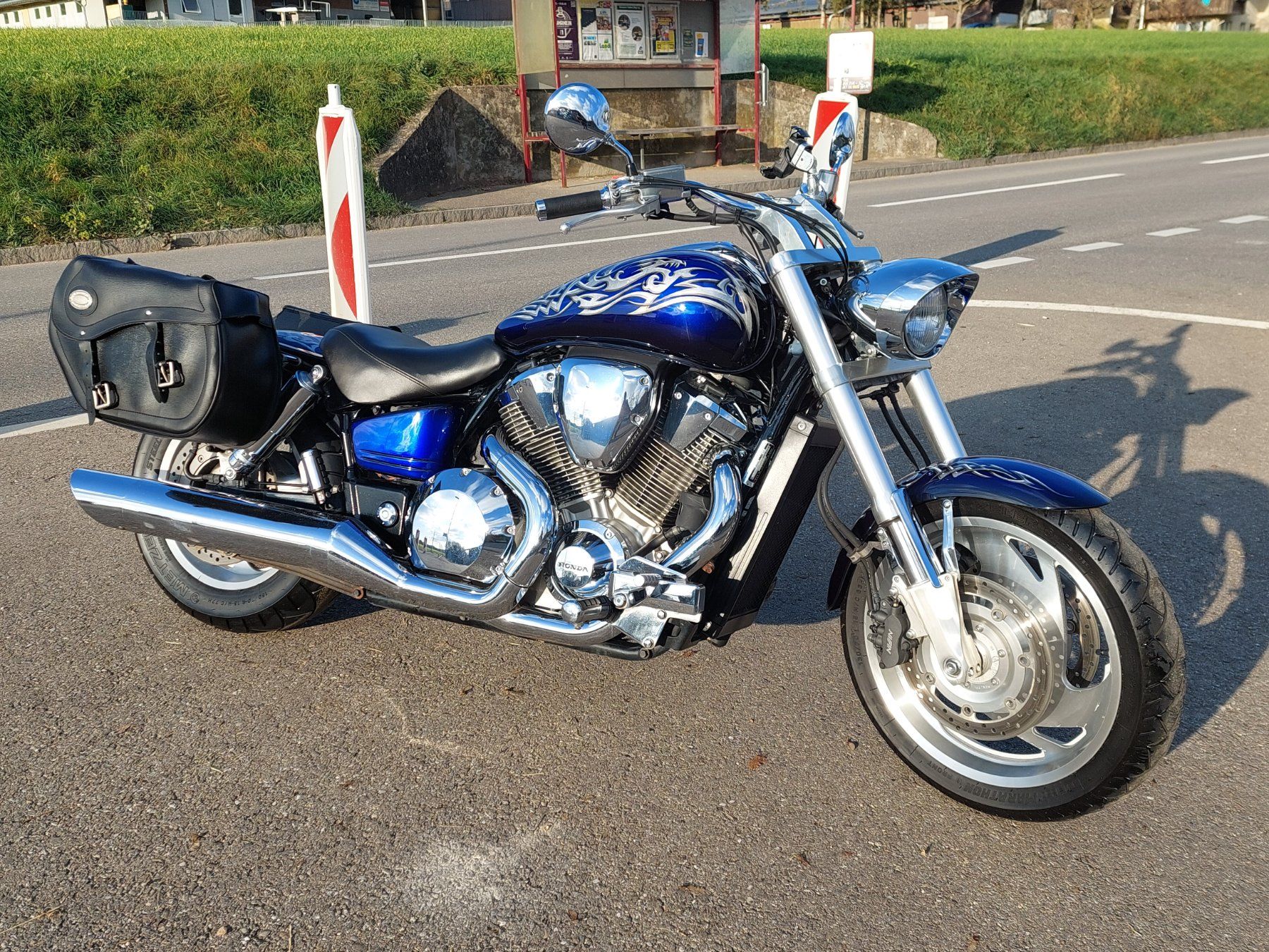 Honda VTX 1800 Shadow Chopper Viking design Frisch ab MFK | Kaufen auf ...