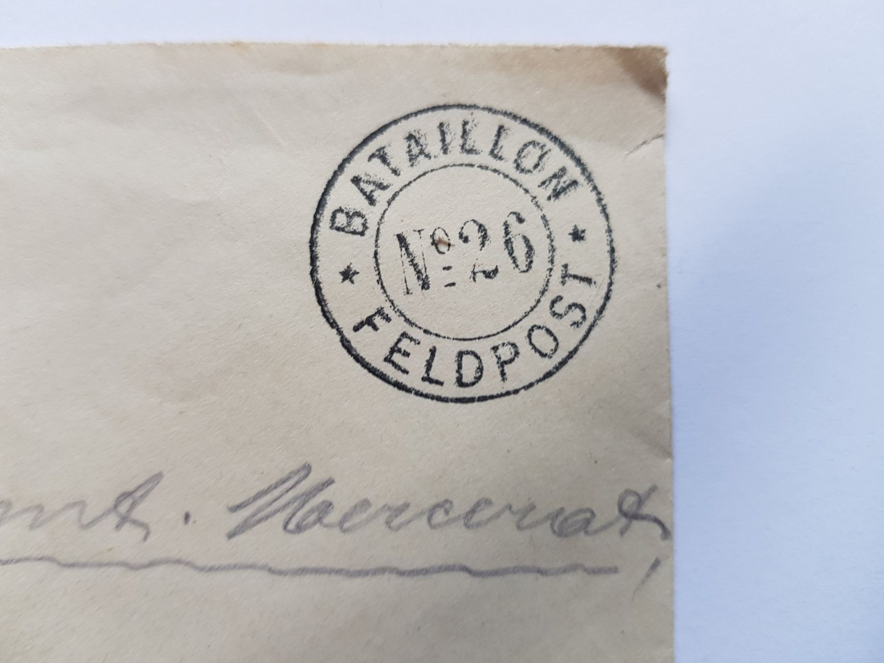 Alle Briefmarken: Petite enveloppe avec cachet poste militaire bat 26 – Gebraucht aus Sonceboz-Sombeval von Monika60 1