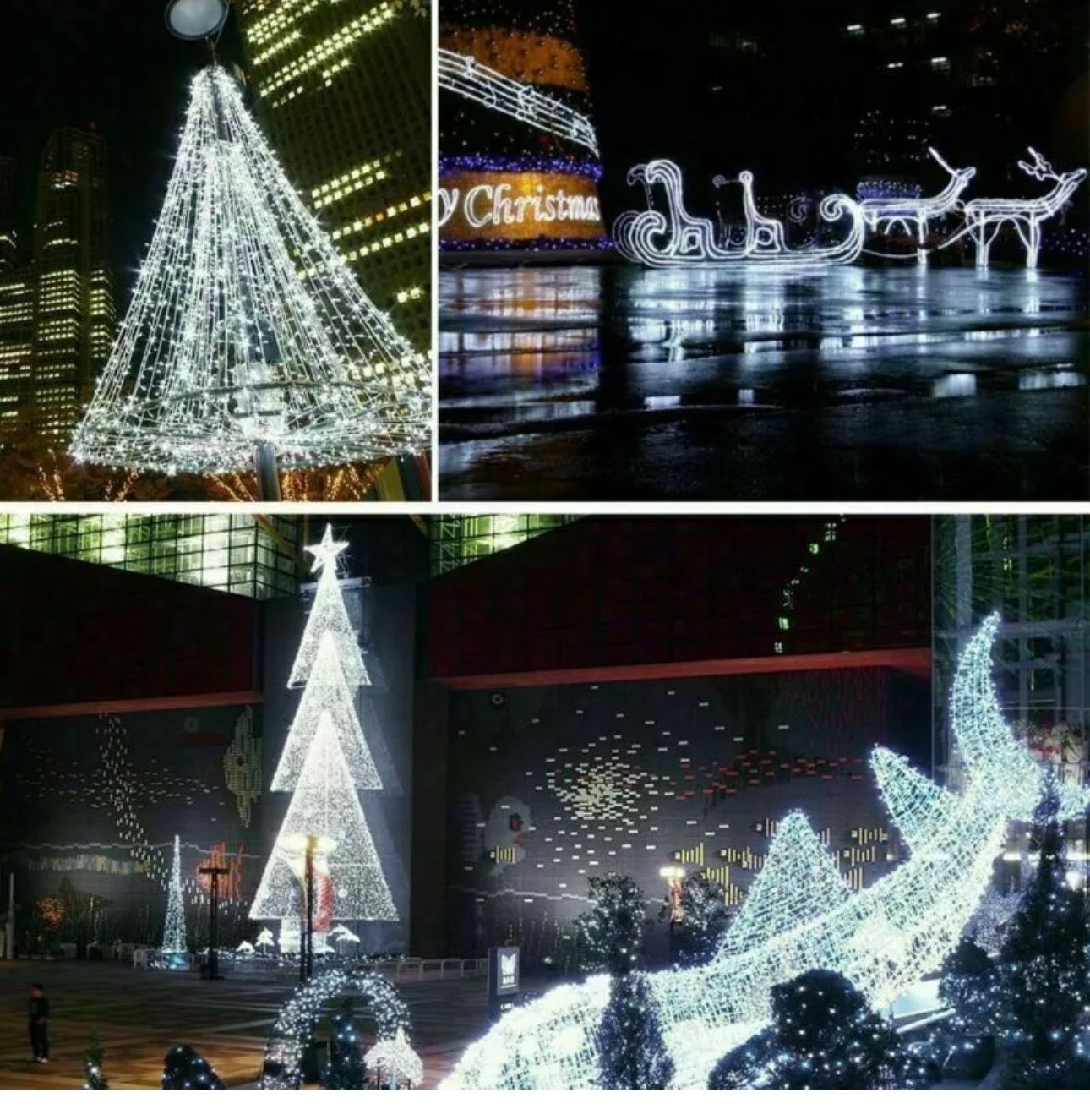 Lichterketten & Leisten: +weihnachtskette 10m  Ledkette, Lichterkette Kaltweiss – Neu und originalverpackt aus Amriswil von JaJa-Express 2