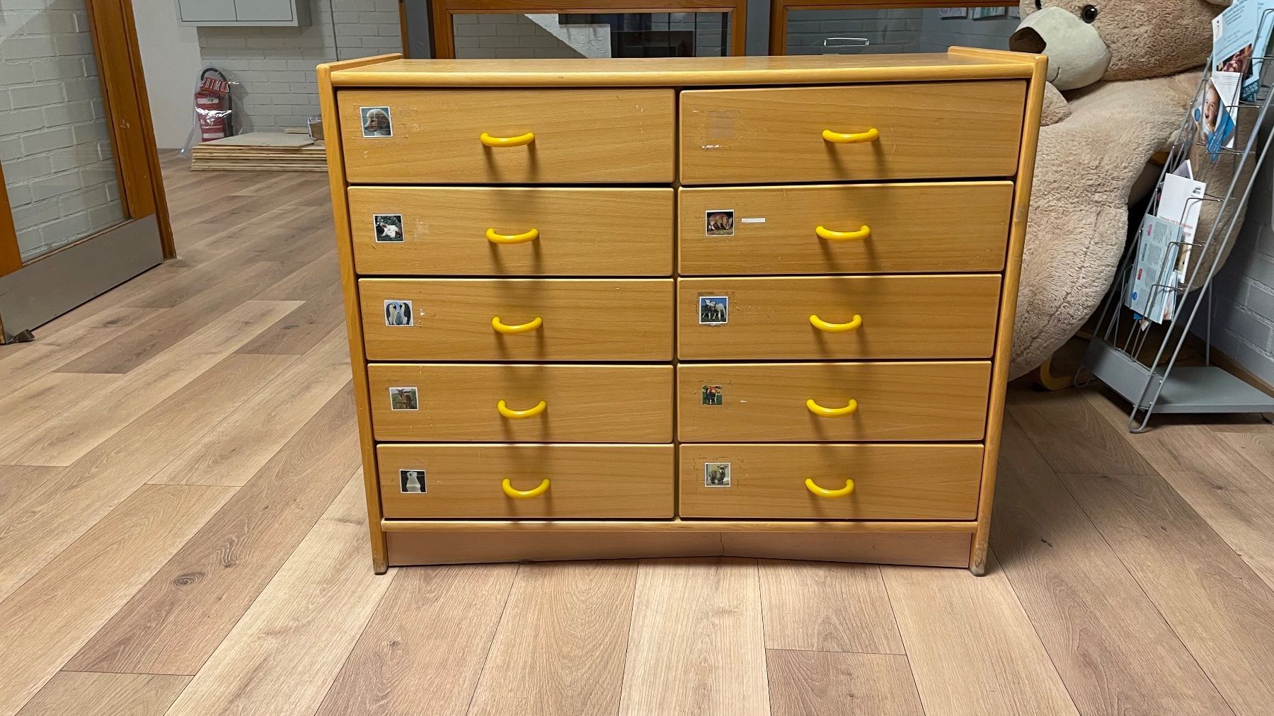 Cassettiere: Kita Material Schränke mit 10 Schubladen – Usato da Zürich venduto da mguhn