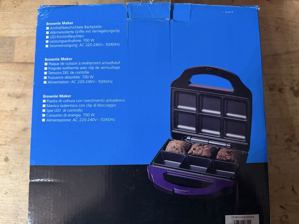 Komplettküchen: Brownie Maker – Gebraucht aus Zweidlen von Musicman6 1