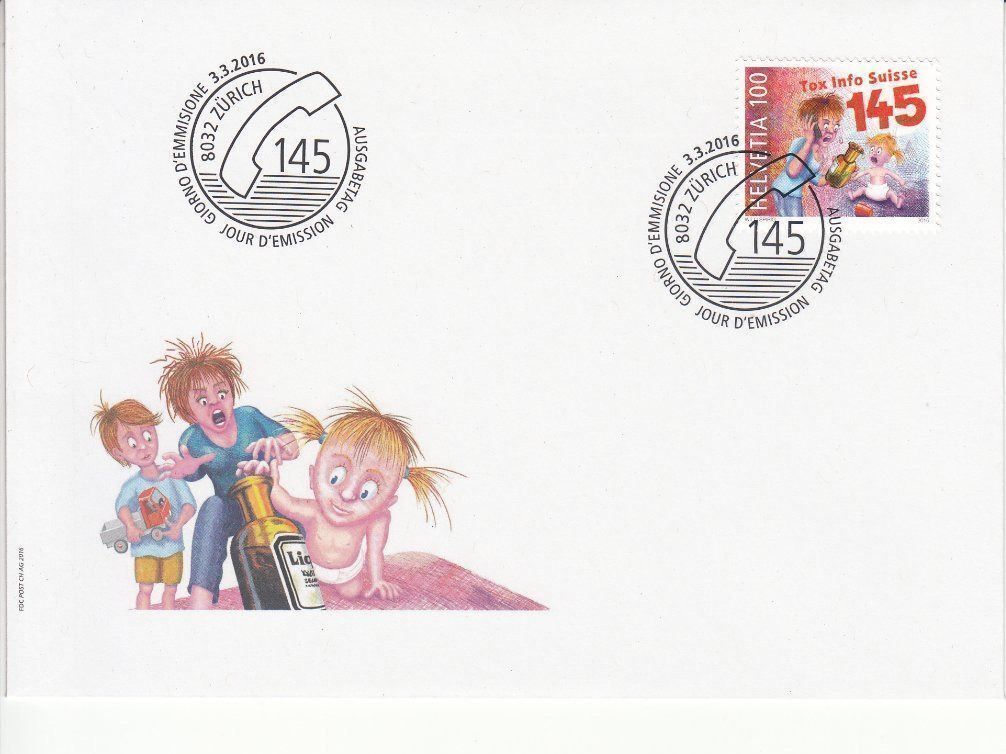 Tutti i francobolli: CH Ausgaben 1 / 2016 FDC – Usato da Bürglen TG venduto da StampGraf 4