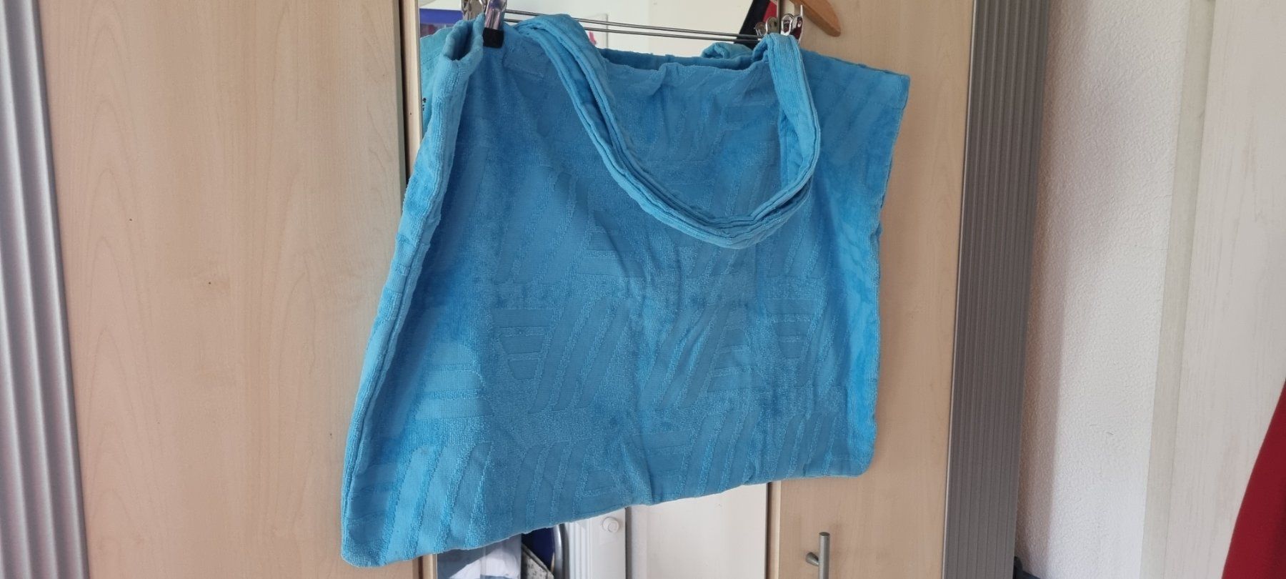 Borse: Strandtasche aus Baumwolle, hellblau, neu – Nuovo (secondo la descrizione) da egliswil venduto da Maggy6