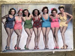 50s pin up contest bikini Mode schau presentation