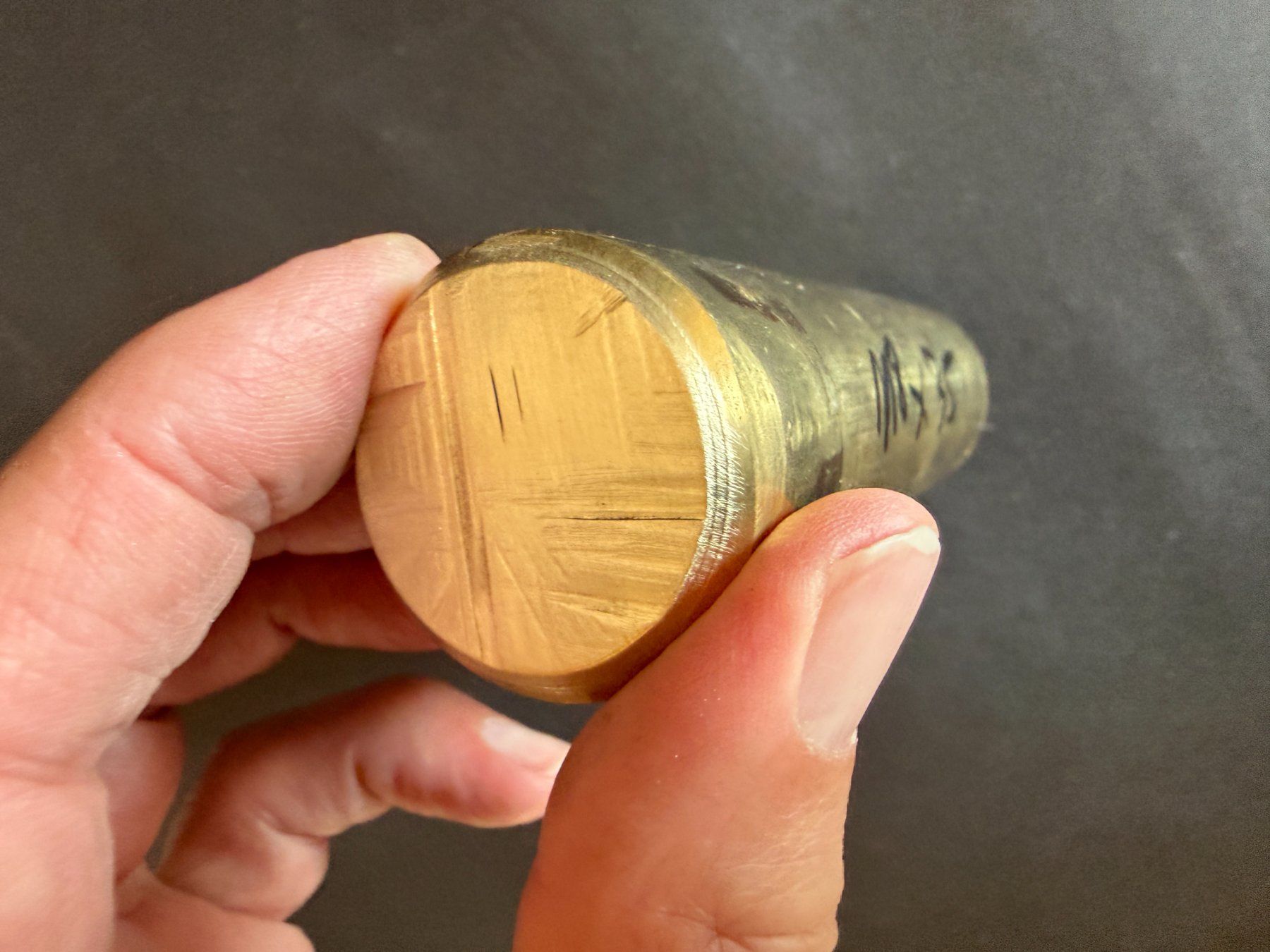 Piatti di portata: Messing-Stange, 118 x 35 mm, 945 g – Usato da Lützelflüh-Goldbach venduto da Napfnugget01 2