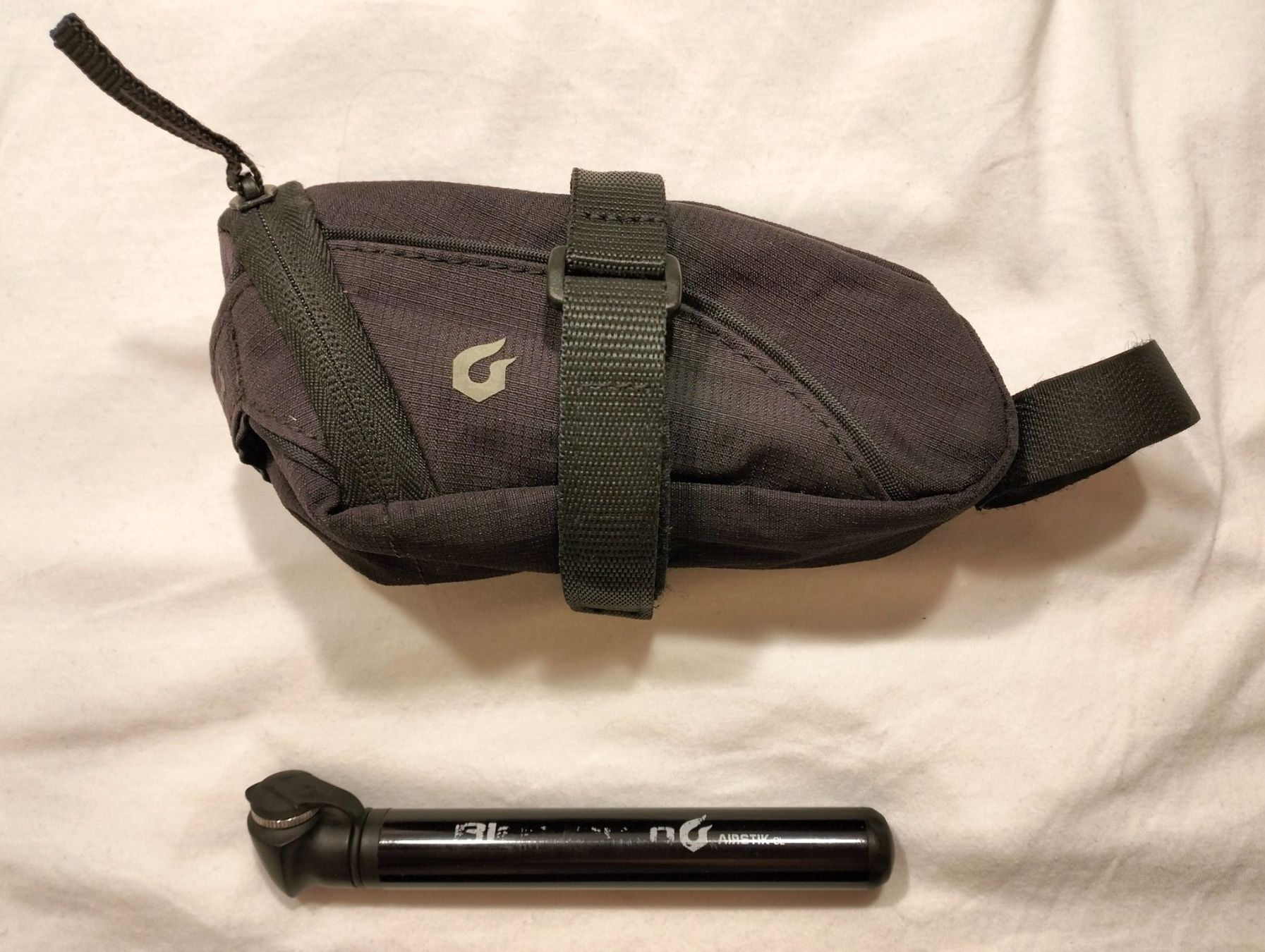 Ersatzteile: Blackburn Sattel Tasche & Blackburn Airstick SL  Mini Pumpe – Gebraucht aus Uster von KarlZH 1