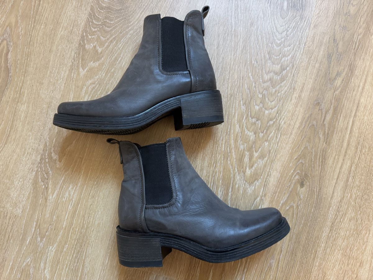 Mjus Scarpe da donna: Bottines cuir gris Mjus, p.38 – Usato da Tavannes venduto da Thriftshop 3