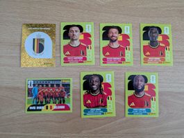 Panini WM 2026 verschiedene Bilder BEL
