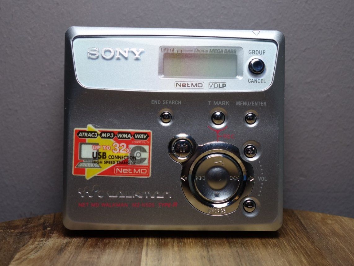 Sony Minidisc: MiniDisc Sony MZ-N505 – Usato da Bern venduto da Phandora 1