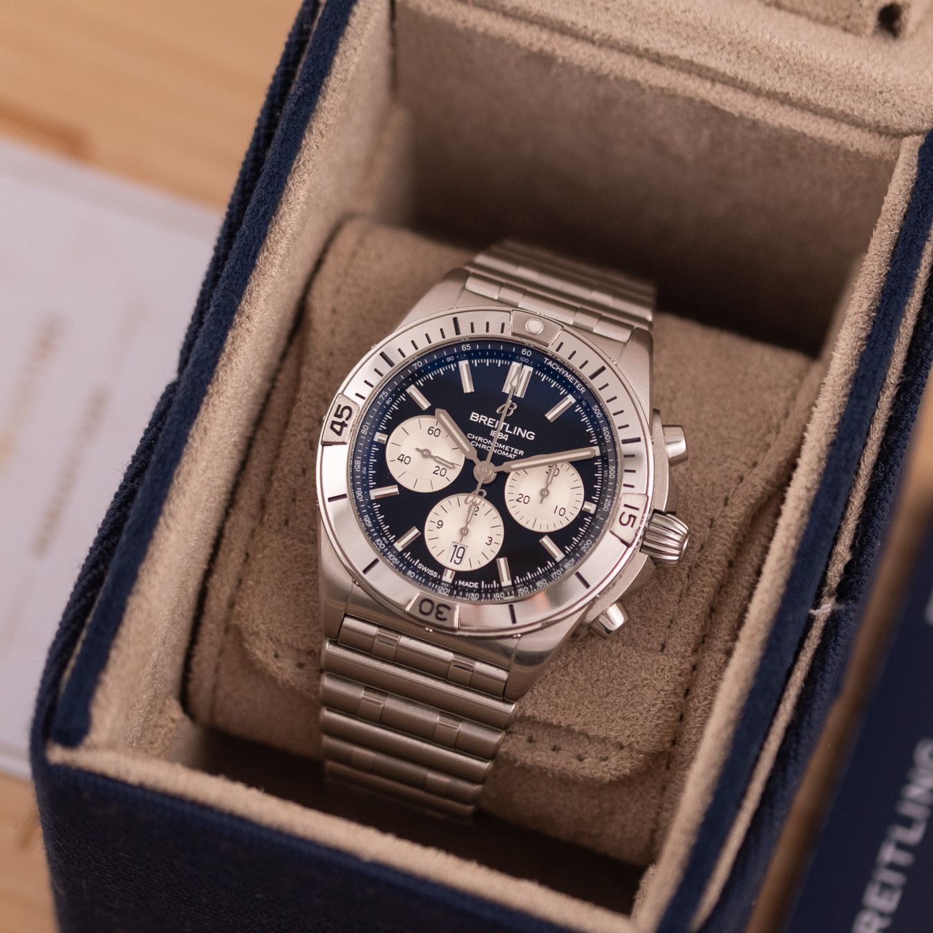 Breitling Orologi: Breitling Chronomat / AB0134101B2A1 / 2024 / Full Set – Usato da Luzern venduto da PrimeSwissTime 3
