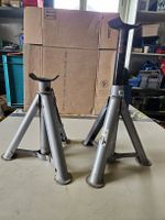 Stabile Unterstellböcke 2 Stück - 25-38cm Hub - Auto Garage!