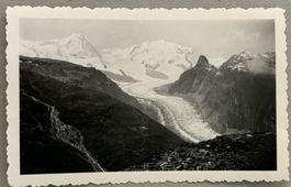 Privatfoto, 1941 - Zermatt, Monte Rosa, Gornergletscher