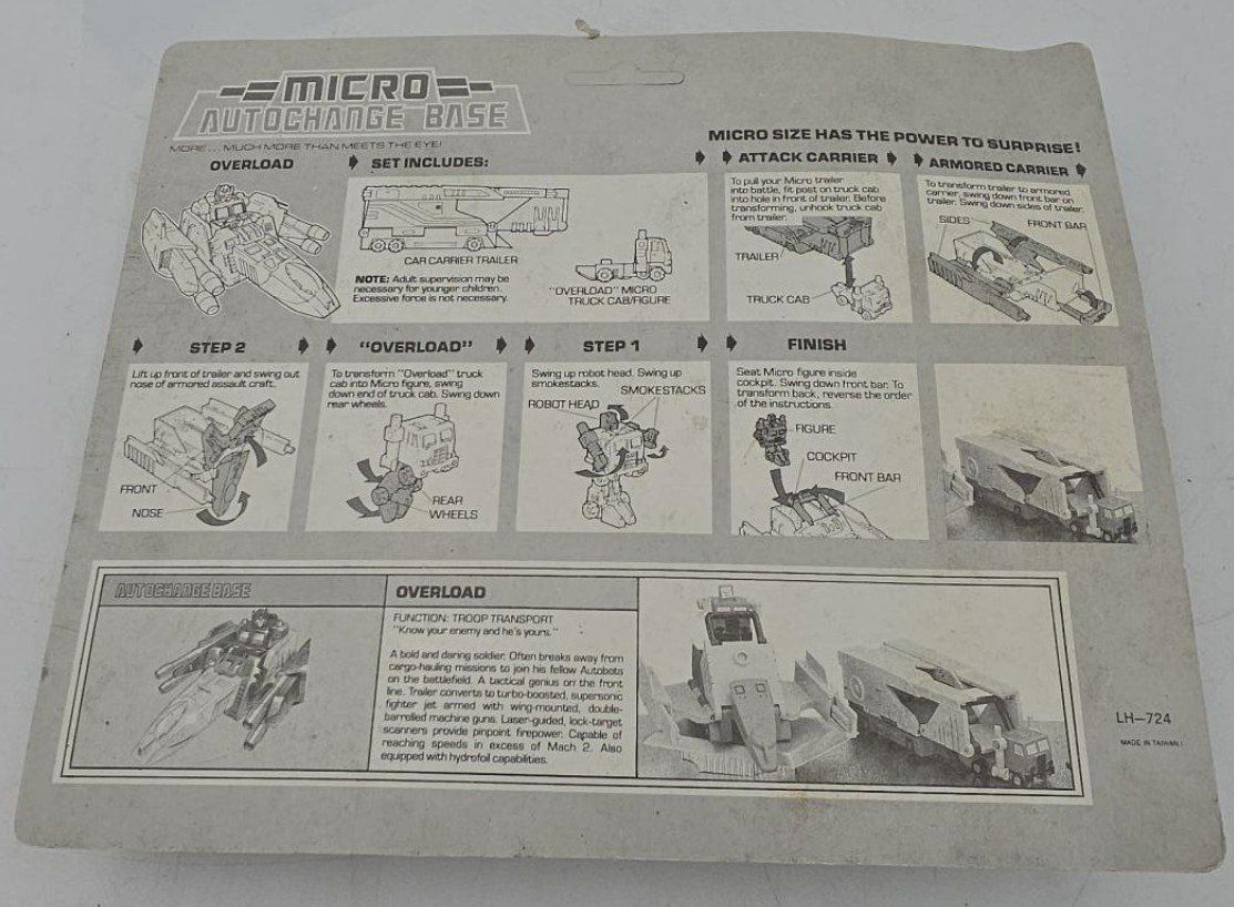 Jouets: Micro Transports Overload Autochange Base vintage – D'occasion à St-Sulpice VD par Davyd-a-Doc 2