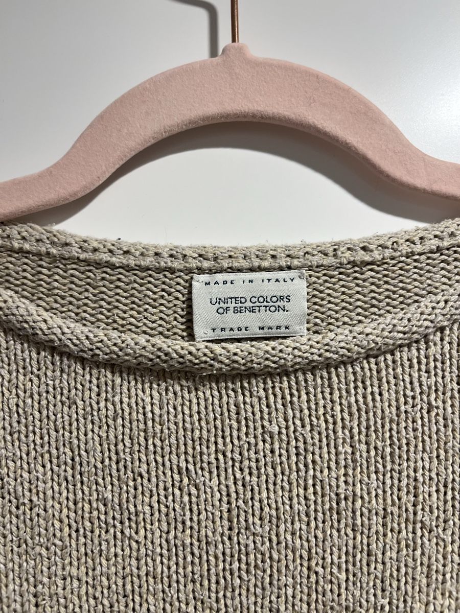 Benetton Pulls & Sweat-shirts: Herbstpullover, Beige, Grösse M/L, Benetton – D'occasion à Zürich par Shopmystyle 1