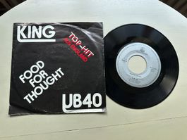 UB 40 tolle Kult Hit Single Reggae Dub Food for thought 80's