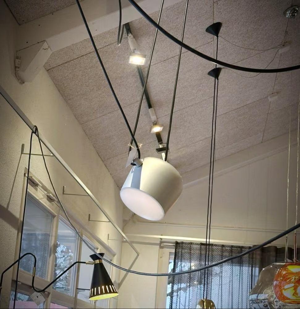Flos Lampen: Flos- Aim Small silver – Gebraucht aus Horn von Ruf_Des 1