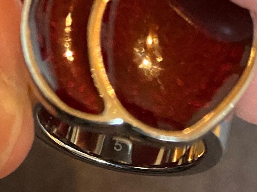 Swatch Anelli: swatch fructus cherry Ring Grösse 5 – Usato da Thun venduto da Lara1976 4