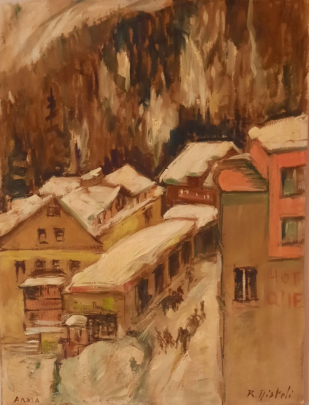 Gemälde: REYNOLD OSCAR DISTELI 1893- 1969 – Gebraucht aus Genève von Enigme8