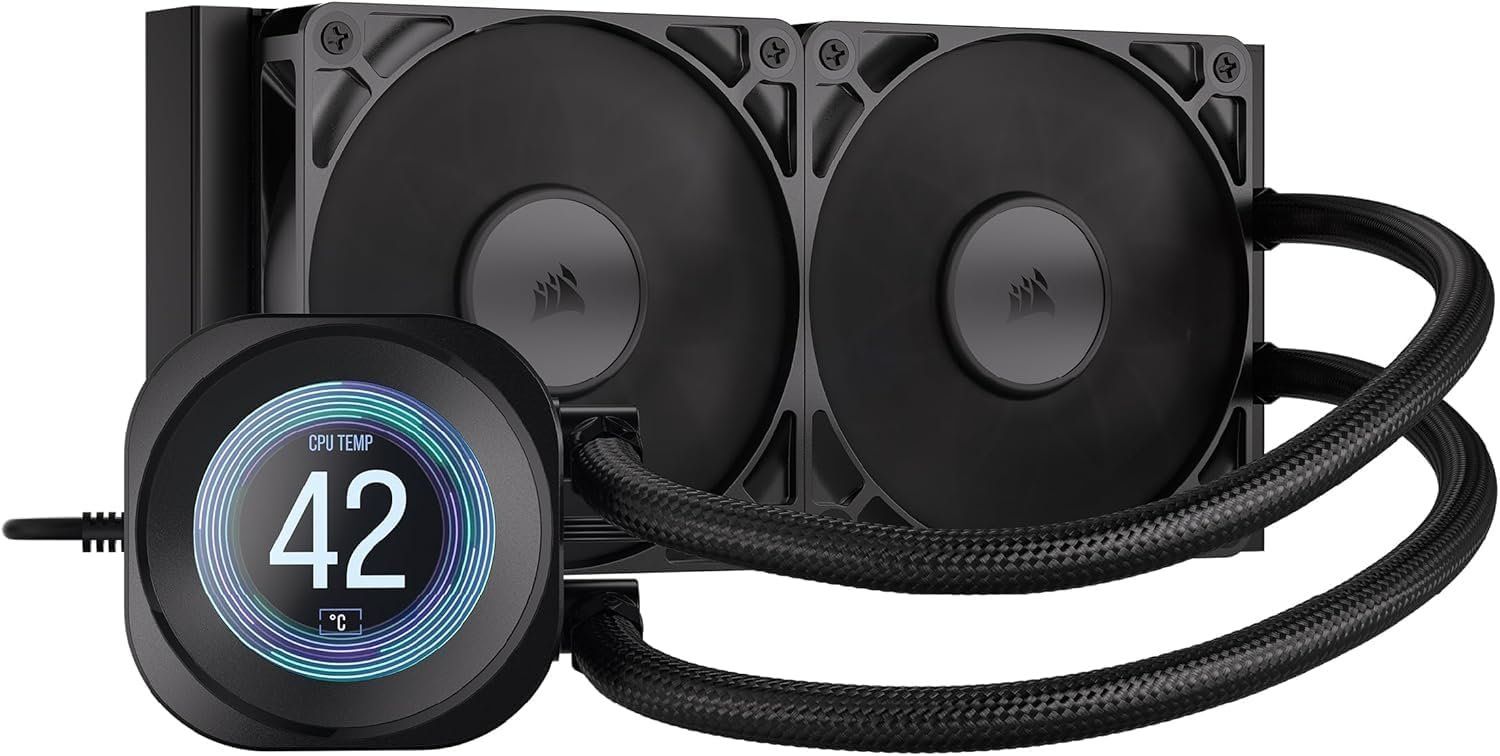 Componenti elettronici: Corsair Nautilus 240 RS LCD – Nuovo (secondo la descrizione) da Galmiz venduto da Vual