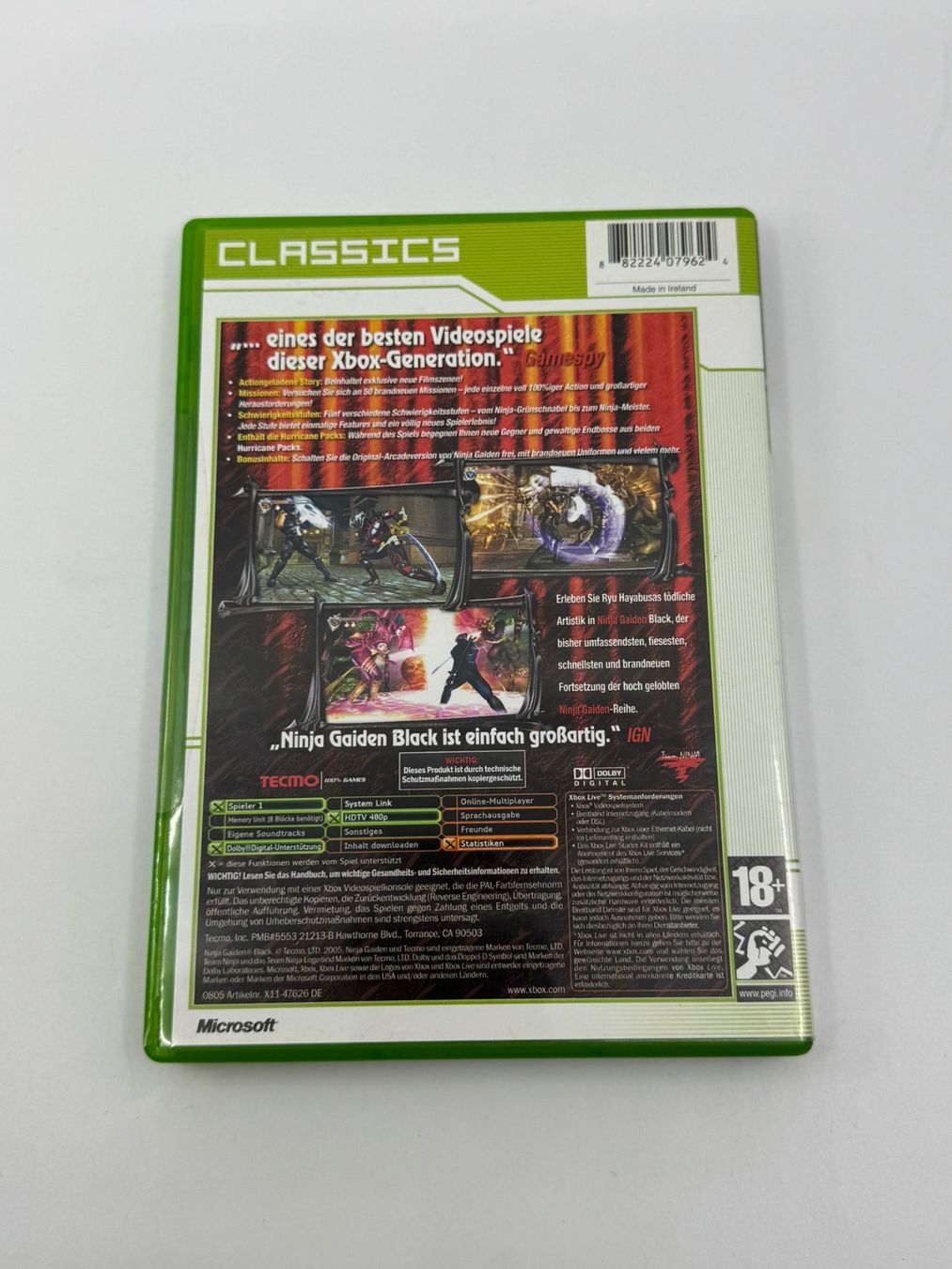 Giochi: Ninja Gaiden Black (XBOX) – Usato da Herisau venduto da Seyashop1 2