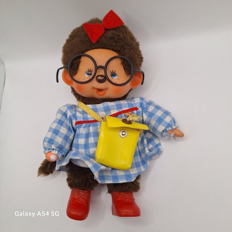 RARE Tenue Vintage Kiki Pour Poupée Monchhichi - Ajena Sekiguchi - 1980s - Neuve Sous Blister