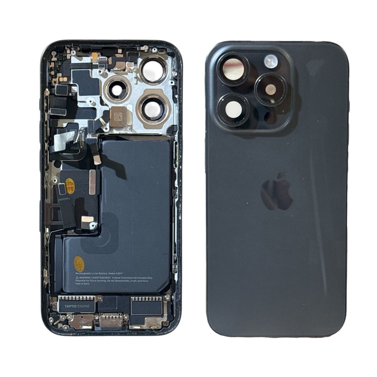 Apple Handys / Smartphones: Châssis Complet iPhone 15 Pro MAX NOIR – Gebraucht aus Morges von DA-repa