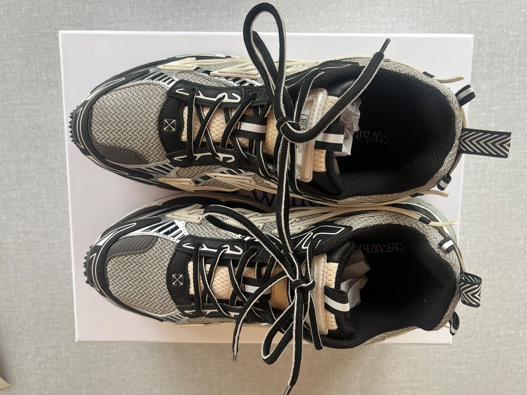 Off-White Scarpe da uomo: Off White "Be Right Back" grey/black - Size 42 – Nuovo (secondo la descrizione) da Luzern venduto da timoscog 4
