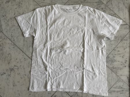 Neuwertiges, weisses T-Shirt, Grösse XL, Baumwolle, Herren