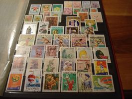 Lot ältere Briefmarken Vietnam o