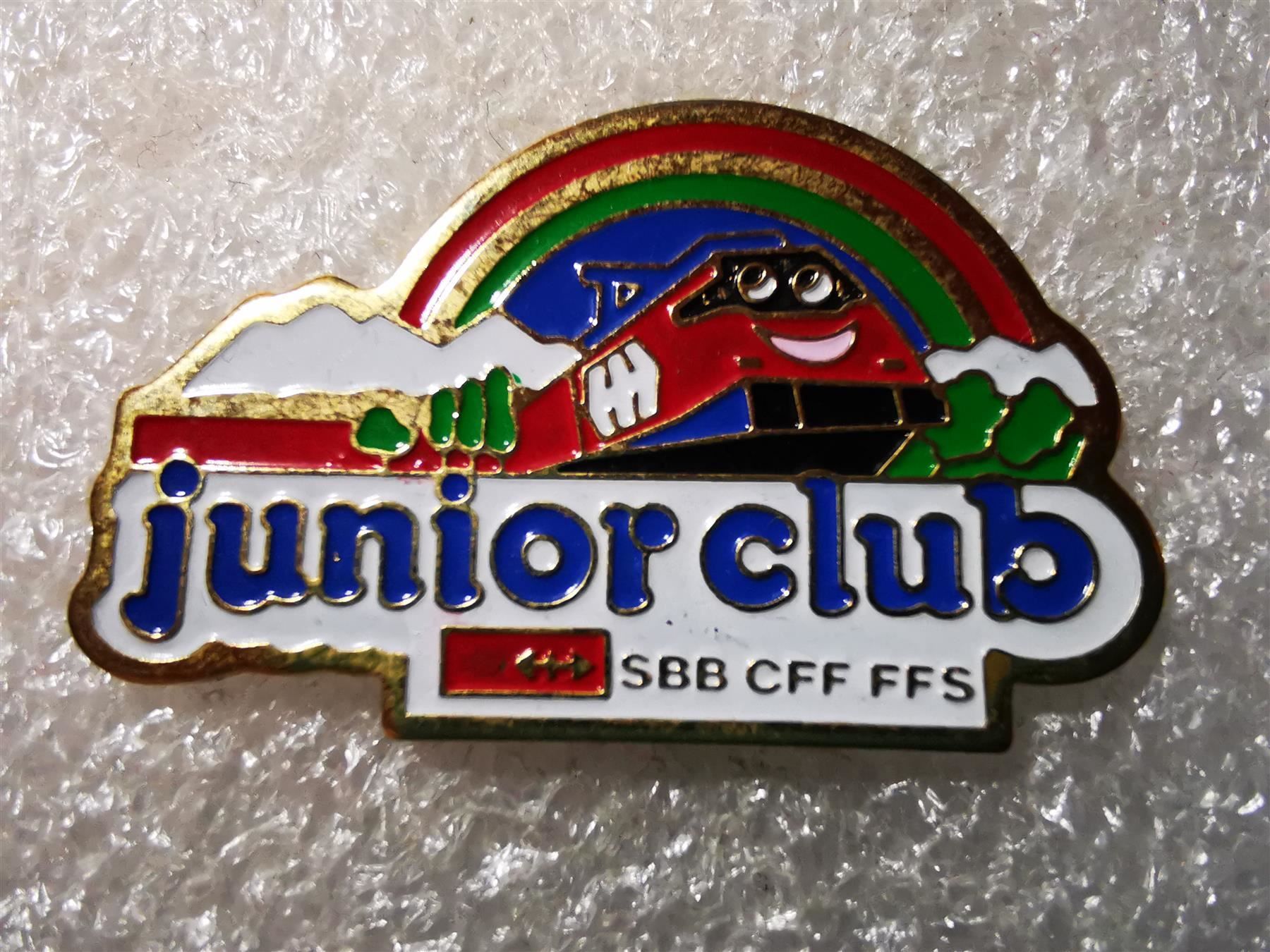 Placchette & Badge: Ansteckpin 4: SBB Junior Club – Usato da Oppligen venduto da Pin-Fall-Shop