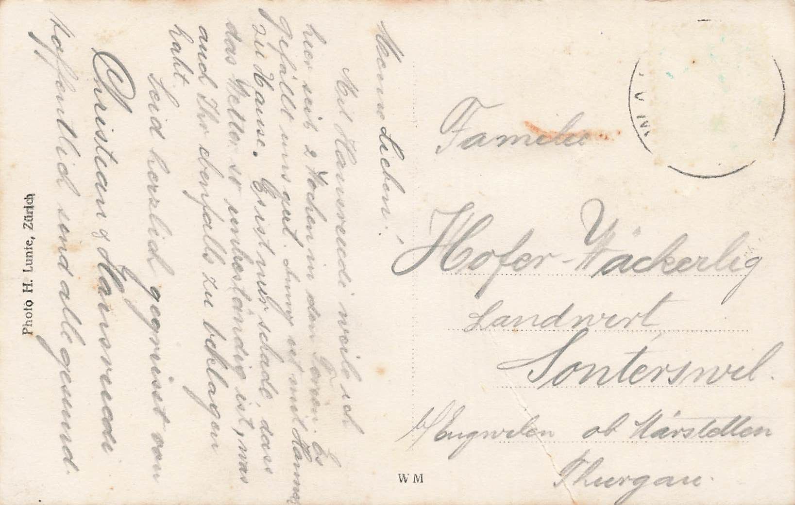 Cartoline postali: Ausblick Ferienheim aesch walchwil Zugersee – Usato da Biasca venduto da Blenio71 1